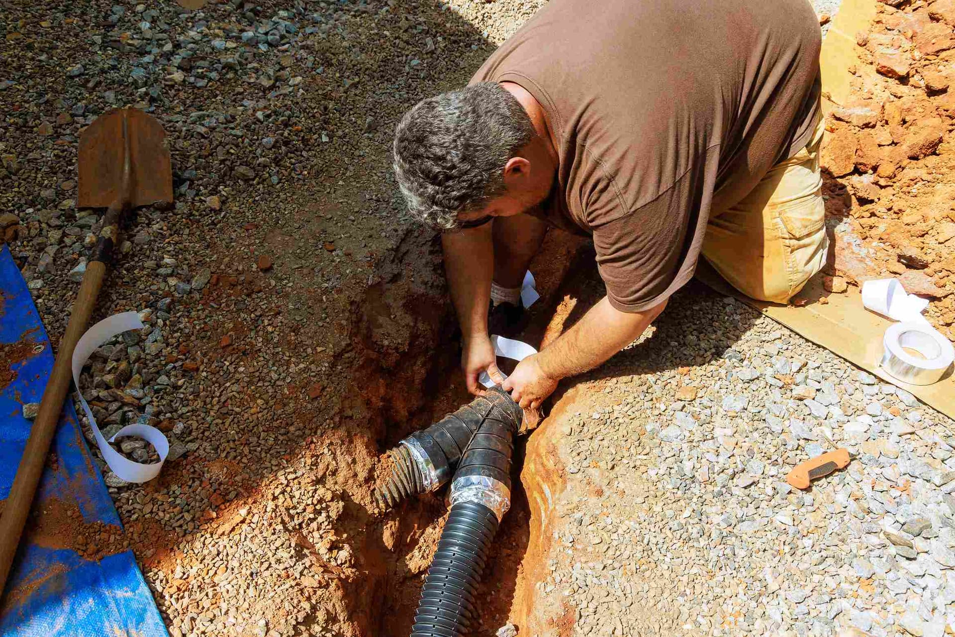 assembling-drainage-perforated-flexible-pipe-for-